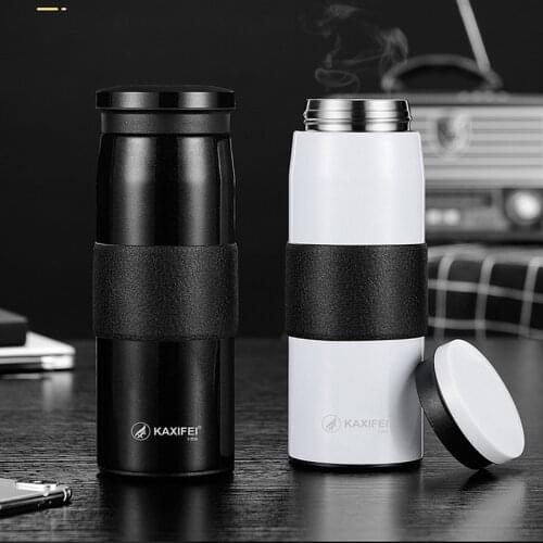 450ML New Double wall Stainless Steel 316 Thermos Coffee mug Vacuum Flask Thermal Cup Car thermo mug