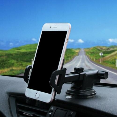 Universal Adjustable Car Phone Mount Sucker Dash Windshield Smartphone Holder