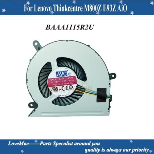 High quality FAN FOR Lenovo Thinkcentre M800Z E93Z AiO 023.10042.0011 00XD814 EFB0151S1-C040-S9A BAAA1115R2U DC28000GDV