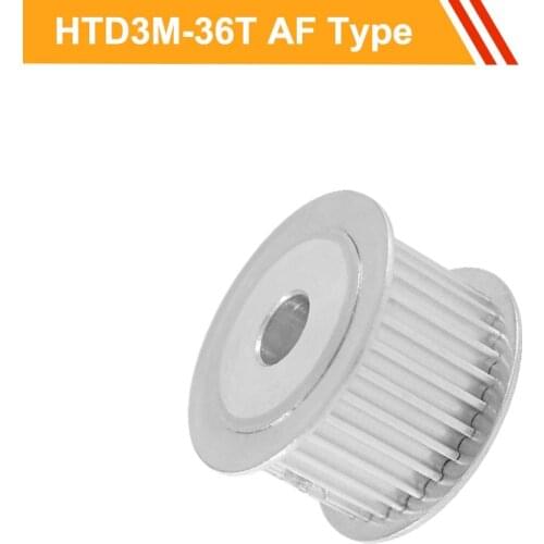 3M 36T Timing Pulley HTD3M Type Synchronous Pulley Wheel 11mm/16mm Belt Width 6/8/10/12/12.7/14/15mm Bore Gear Belt Pulley