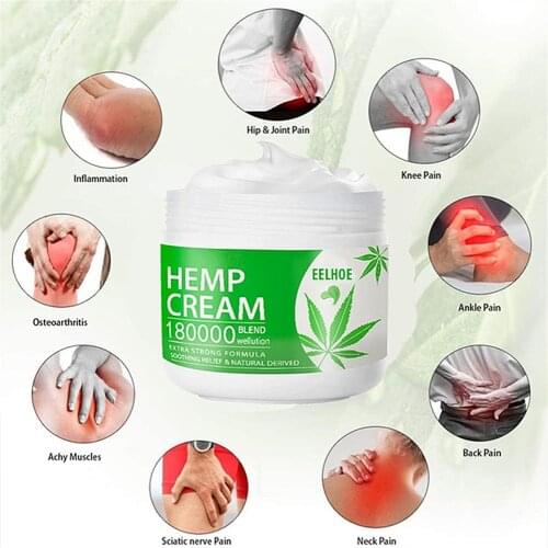 10/20/30Ml Pure Natural Cannabis Cream Rheumatoid Arthritis Joint Pain Relief Neck Back Body Muscle Patches Cream