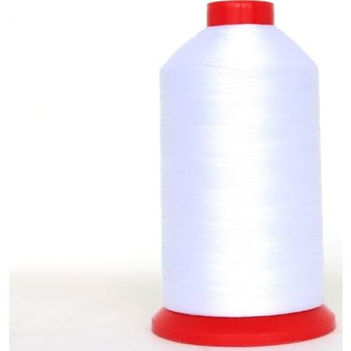 1400Meters TEX 135 Nylon Bonded Thread White V138 leather upholstery canvas high strength heavy duty sewing thread 420D/3 1/2LB