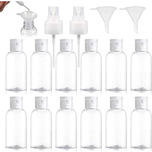 30ml Transparent Plastic Spray Bottle Small Cosmetic Packing Atomizer Perfume Bottles Atomizing Spray Liquid Container #P2