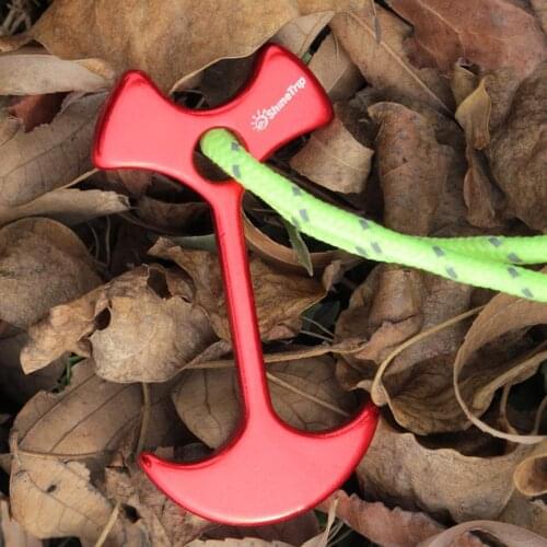 4pcs Tent Floor Nail Outdoor fiestas Wedding Party Tent Peg Path Camp Wind Rope Anchor Chains Camping Tent Rope Hook