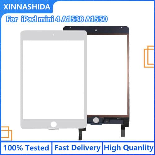 Touch For iPad Mini 4 mini4 A1538 A1550 Touch Screen Front Glass Digitizer Panel Repair Replacement