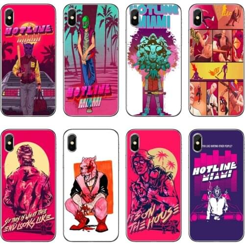 Game Hotline Miami Phone Case Back Cover For Huawei Honor 20 10i 9X 10 Lite 8S 8C 8X 7C 7X 7A 6C Pro 6 6A 6X 5C V10