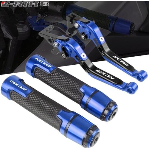 For HONDA NC750 NC750 X/S NC 750S NC 750X NC750X NC750S 2016-2019 Motorcycle Adjustable Foldable Brake Clutch Lever Handle Grips