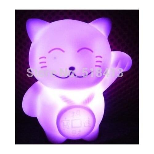 Lights flashing toys for toy Gags & Practical Jokes Colorful Glowing Plutus Small Night Lights Flashing Toys For Children