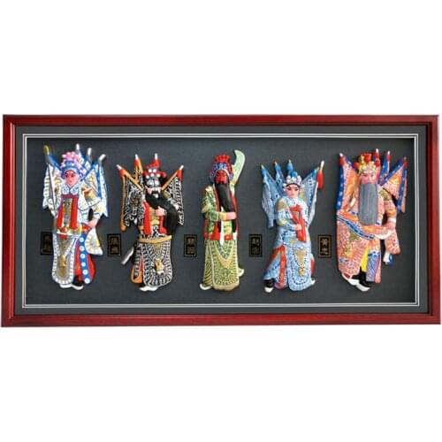 Peking Opera Character Pendant: Three Kingdoms and Five Tigers
