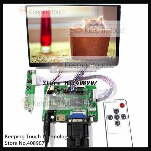 HDMI VGA 2AV Remote LCD Controller Board 7 inch N070ICG-LD1 IPS LCD Screen
