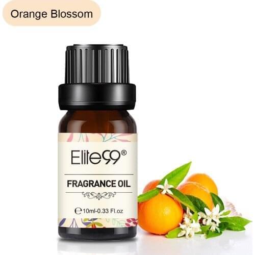Elite99 10ml Orange Blossom Fragrance Oil Sandalwood Freesia Flower Fruit Essential Oil For Aromatherapy Diffuser Fresh Air