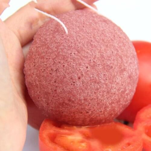 Facial Makeup Cleaning Sponge Tools Round Shape Natural Konjac Cosmetic Puff Reusable Cleansing Makeup Sponge