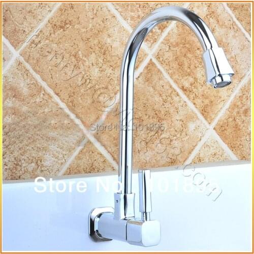 L15521 - Luxury Wall Mounted Brass Kitchen Cold Water Tap
