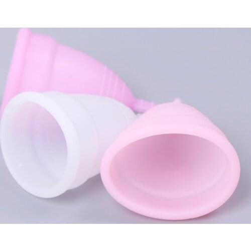 Hot selling 1 pcs Silicon cup Medical Grade Silicone Menstrual Cup for Women Feminine Hygine Product Health Care Anner Cup