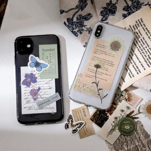 Mohamm 15Pcs Time Collection Series Stickers Decoration Scrapbooking Paper Creative Stationary School Supplies