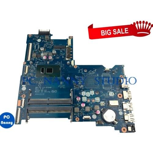 PCNANNY FOR HP 15-AY Laptop Motherboard LA-D704P I3-6006U SR2UW tested