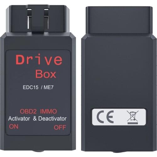Drive Box OBD2 IMMO Deactivator Activator for EDC15/ME7 Diesel/Petrol Engines Truck Car Diagnostic Tool