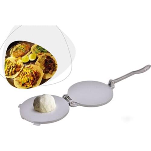 Commercial Aluminium Tortilla Pie Maker Home Appliance Part Tortilla Maker Press Pan Heavy Restaurant Press Tool