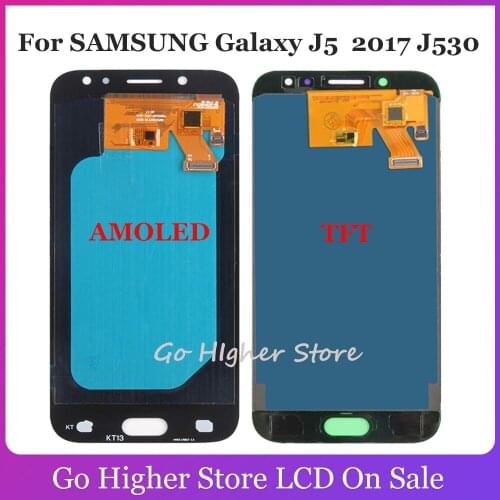 Super AMOLED For Samsung Galaxy J5 2017 J530 LCD Display Touch Screen Digitizer Assembly SM-J530F J530M Display Screen