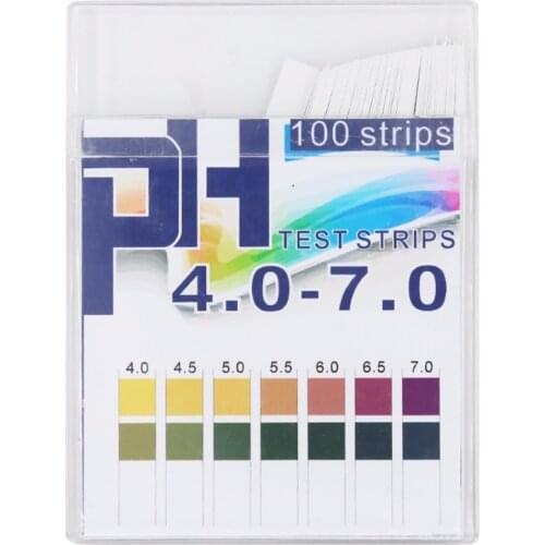 PH Test Strips, Universal pH Strips Litmus Paper for Acidic Alkaline Test, pH 4.0-7.0 Measuring Range 20%OFF