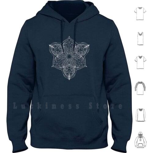 Mandala 5 hoodies Mandala Good Vibes Positivity Buddhism Buddha Ornament Pattern Cute Beautiful Nice
