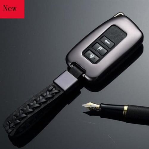 High-Quality Aluminium Alloy Car Smart Key Case Cover for Lexus NX200 ES200 RX300h UX260h Car Accessories