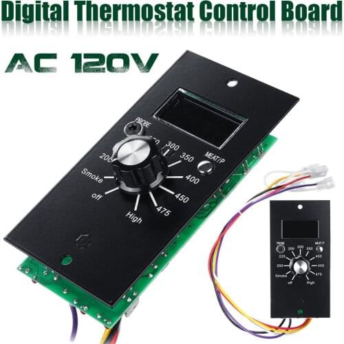 Upgrade Replacement 120V Digital Temperature Controller Thermostat Board For Pit Boss Pellet Grills