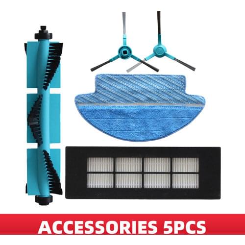 Main Brush Side Brush Hepa Filter Mop Cloth Rag Replacement Parts For Cecotec Conga 3090 Robot Vacuum Cleaner Spare Accessories