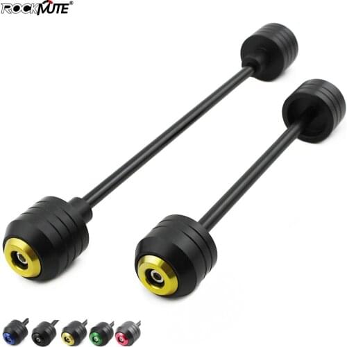 Wheel Falling Protector For SUZUKI GSX-R1300 HAYABUSA 1999-2007 Motorcycle Front Rear Axle Fork Crash Sliders Pad