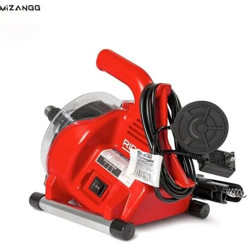Electric Toilet Dredge Through Sewer School Home Pipe Dredging Machine Toilet Kitchen Block Artifact Tool