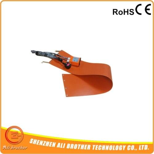 250*1740*1.5mm 200L 220V 2000W Eight holes Standard Oil Drum Heater With Temp controller and Spring