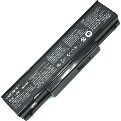 7XINbox Laptop Battery SQU-528 SQU-503 BTY-M66 for MSI 610 PR600 PR620 MS-1637 GX400 GX600 GX610 GX620