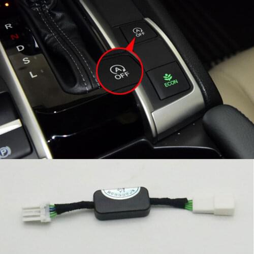 Automatic Stop Start System Off Closer Close Control Sensor Plug Smart Stop Cancel For Honda Civic 2016 2017 2018 2019