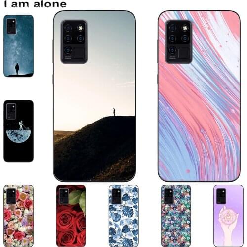 I am alone Phone Case For Oukitel C18 Pro C19 C21 2020 Fashion Color Cute Cartoon Printed Paint Mobile