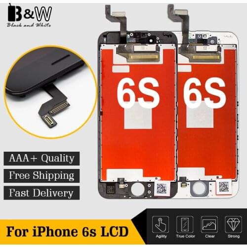 Display For iPhone 6S LCD With High Quality 3D Force Touch Screen Assembly Display AAA+++ Quality Free Shipping Strong Packing