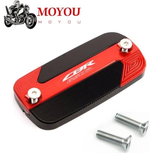 For HONDA CBR650R CB650R CBR 650R 2019-2020 Motorcycle CNC Aluminum Front Brake Fluid Reservoir Tank Oil Cap Cover Cup With LOGO