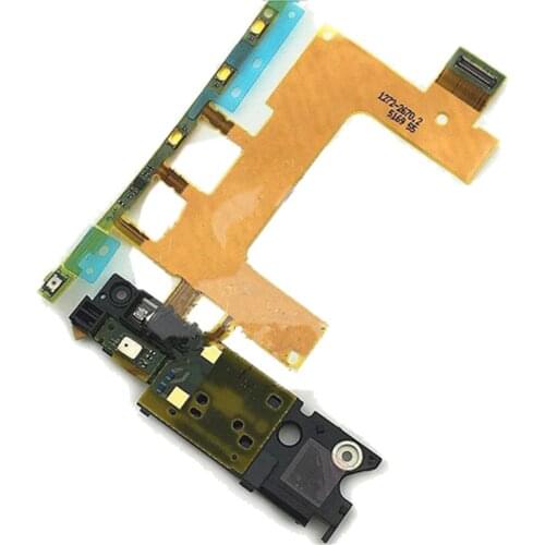 Power button Flex Cable For Sony xperia ZR M36H C5502 C5503 Volume Button & Microphone &Vibrators Buzzer ringer Flex cable parts