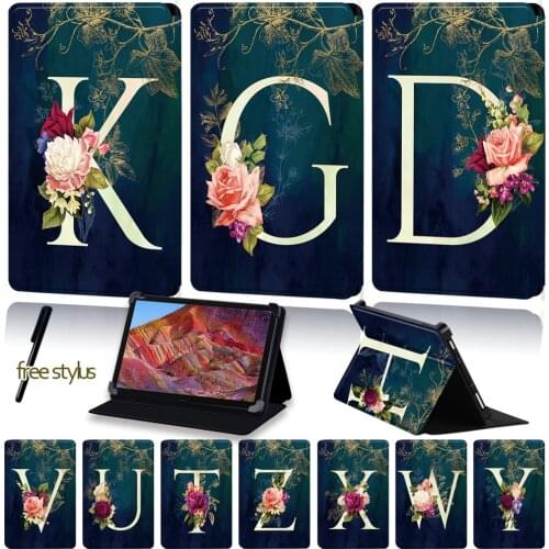 PU Leather Tablet Case for Huawei MediaPad M1/M2//M3/M5/M6/8.0"/8.4"/10"/10.8" Universal Flip Four Corner Folding Cover Case