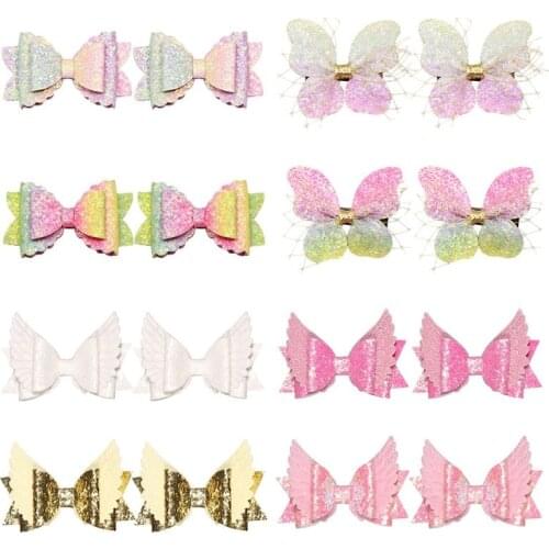 Cute Barrettes Baby Hair Clips Baby Headband Cute Bow Flower Children Hairpin Headwear Baby Hair Accessories