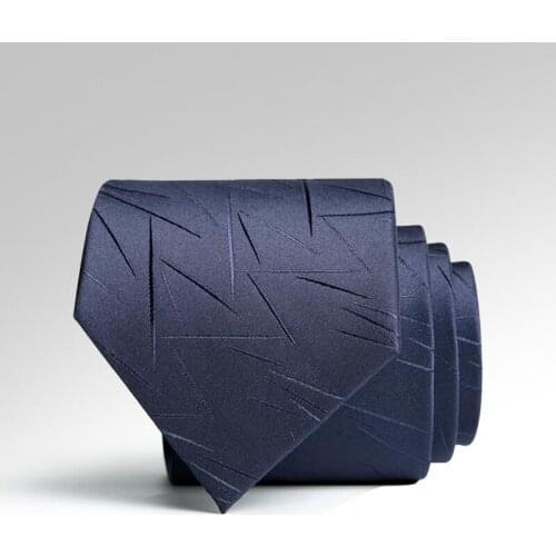 Mens New High Quality Fashion 8cm Width Solid Neck Tie Formal Business Meeting Romantic Wedding Groom Red Neck Tie for Men