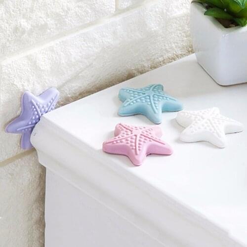 Star-Shaped Wall Protectors Door Handle Bumpers Buffer Guard Stoppers Furniture Silencer Crash Pad Doorknob Home Decoration