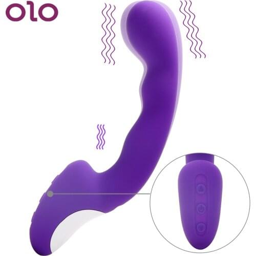 OLO Dildo Vibrator Powerful Magic Wand Massager G Spot Vibrator 30 Speed Clitoris Stimulator Sex Toys for Women Adult Products