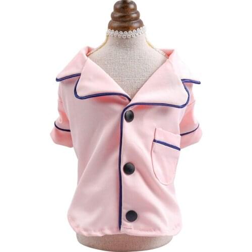 Pet Dogs Pajamas For Pet Dogs Cat Clothes Puppy Jumpsuit Clothes For Chihuahua Pomeranian Dogs French Bulldog Clothing