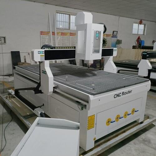 Full Cast Iron CNC Router Engraver 1224 1.5Kw 2.2Kw Metal Steel Cutting Drilling Milling Machine Support Upgrade 4 Axis 5 Axis