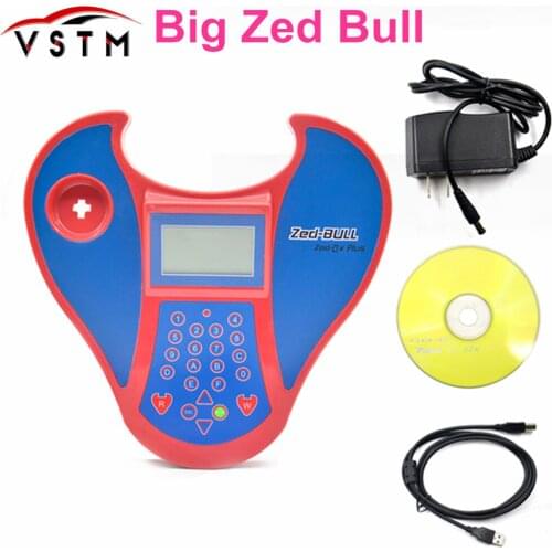 Big Zed Bull Key Programmer V5.08 Zedbull Car Key Transponder Clone programming Tool Zed-bull key cloner Free Shipping