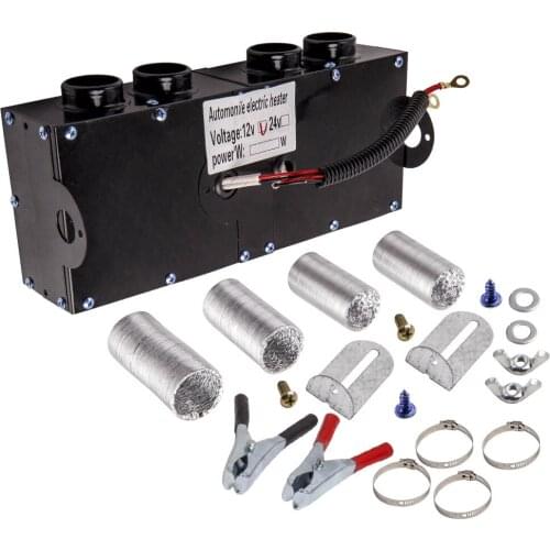 Universal Adjustable Car Heater 4 Hole Car Auto Defroster Demister 12V 150W 300W