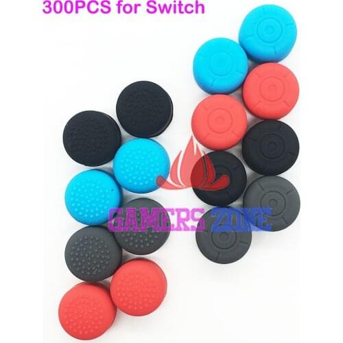 300PCS For NX Controller Rubber Silicone Extended Caps Thumbstick Cover For Nintendo Switch Joy-Con NS Joystick Grip Grips