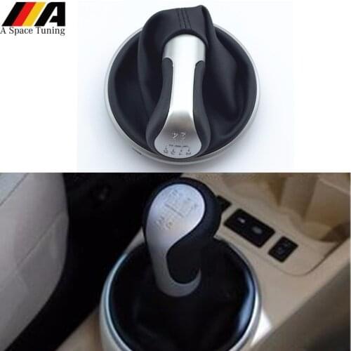 5 Speed Car Styling Accessories Gear Shift Knob Gaiter Boot Cover Case For Skoda Fabia 2 MK2 Roomster 2006 2007 2008 2009 2010