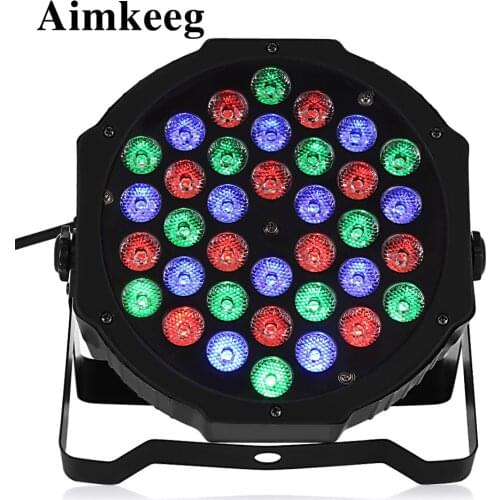 Aimkeeg 36W Professional Disco light DMX512 RGB LED Ktv Bar Party DJ lamp Decorative Stage Light Effect Projector par lamp