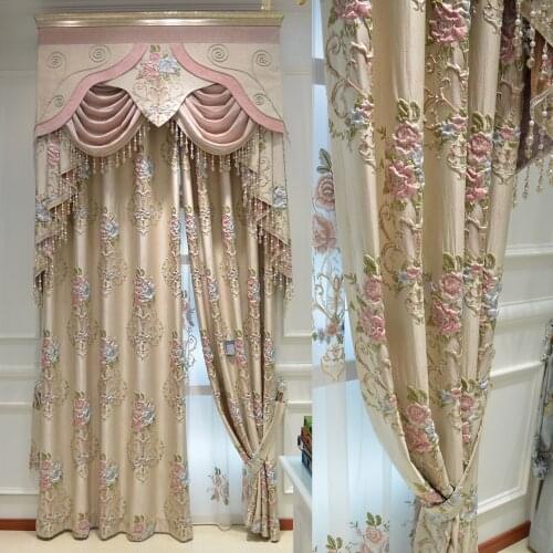 Modern Chinese Ink Landscape Painting Tulle Curtains for Living Room Study High-end Bedroom Famous Hotel Curtain